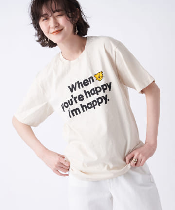 【MIXTA(ミクスタ)】ハッピーメッセージTシャツ