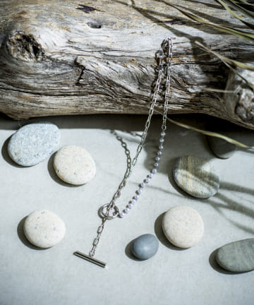 prose verse(プロズヴェール) パールコンビマンテルネックレス