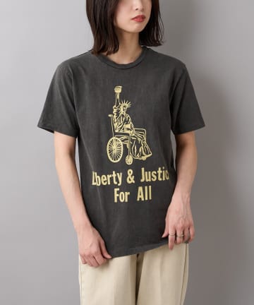 【MIXTA/ミクスタ】コンパクトプリントTシャツ