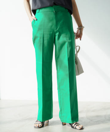 カラーワークパンツ