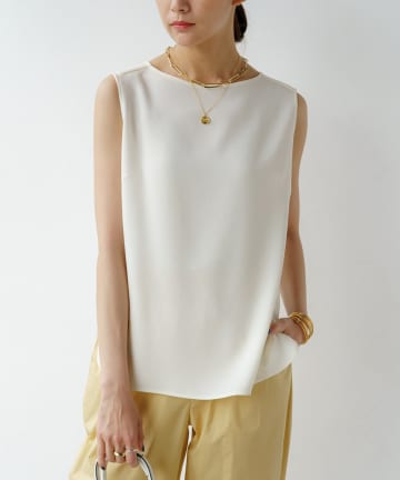 ジョーゼットノースリブラウス