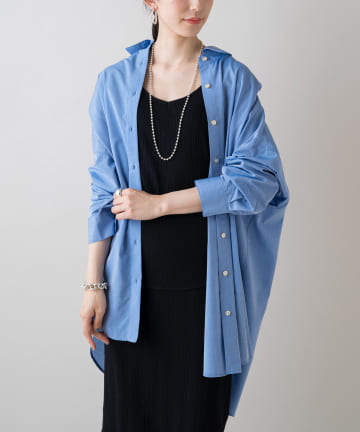 オーバーフィットシャツ