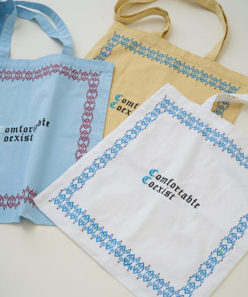 ＊Frame Stitch Eco Bag