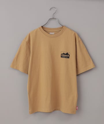 【Coleman/コールマン】マウンテンプリントクルーネック半袖Tシャツ