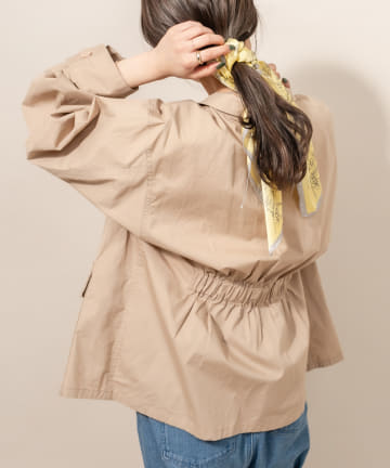 [mline] WEB限定 ミリタリーシャツジャケット