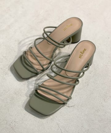 [mline] WEB限定 ストラップサンダル