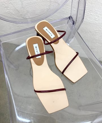 (MIISTA/ミスタ) ヒールサンダル