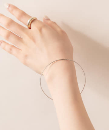 [mline] WEB限定 シンプルループブレスレット