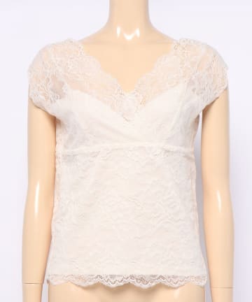 natural couture(ナチュラルクチュール) 前後2WAY総レースインナー