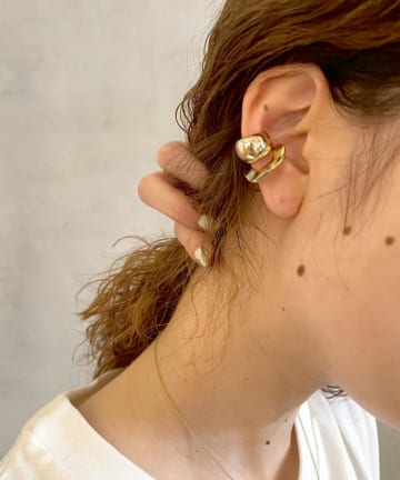 [eau un bijou] scrap (earcuff)