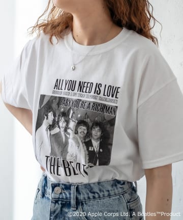 モノクロ BEATLES Tシャツ