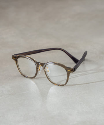 クリアフレームメガネ