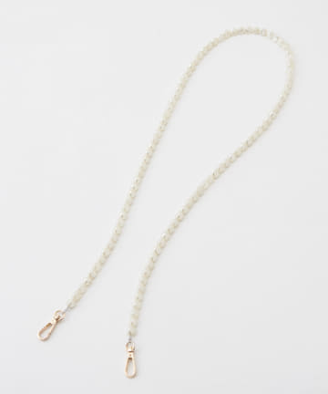 natural couture(ナチュラルクチュール) パールショルダーストラップ