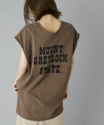 プリントノースリチュニックTシャツ
