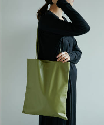 【MODERN WEAVING】ラムレザートートバッグ