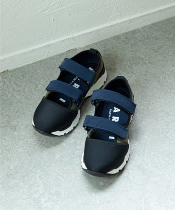 【MARNI】ダブルベルクロシューズ