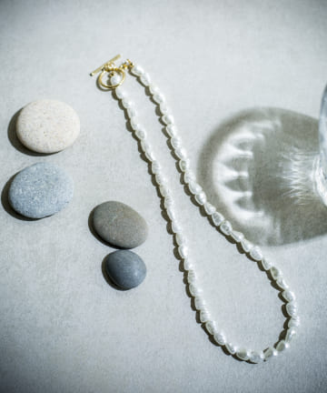 バロックパールマンテルネックレス