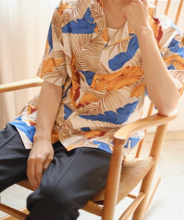 ＊【WHIMSIC】CABANA SHIRT-ALOHA PATTERN