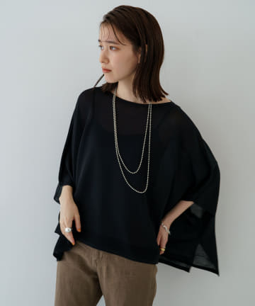 ポンチョニット