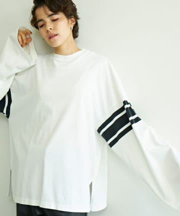 【R JUBILEE】ラインロングTシャツ/別注