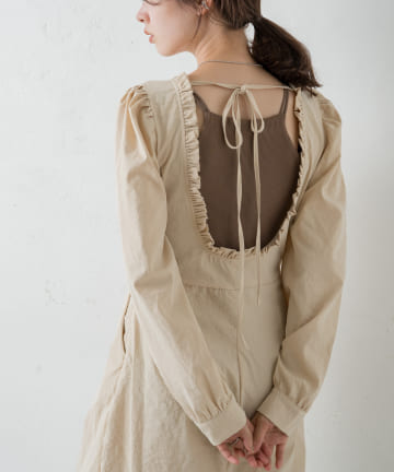 【GHOSPELL】Craft OpenBack Jumpsuit