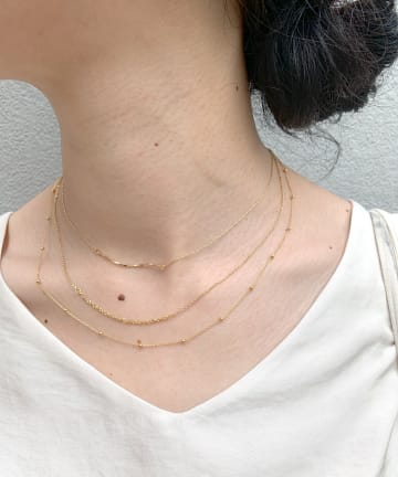 【WEB限定】チェーン3連ネックレス