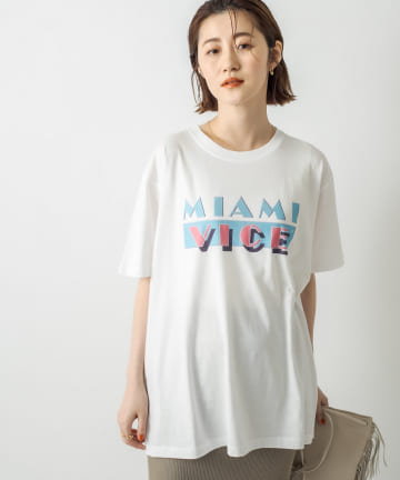 RIVE DROITE(リヴドロワ) 【《GOOD ROCK SPEED》洗える】MIAMI VICE Tシャツ