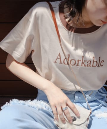 ＊リンガーフロッキーロゴTee