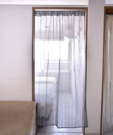【SUMMER ROOM】ストライプスタイルカーテン