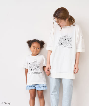 101匹わんちゃん/プリントTシャツ【kids】