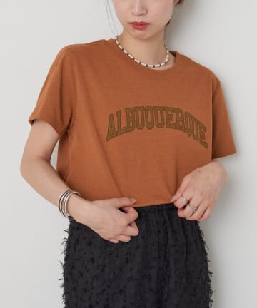 ECORICH「ALBUQUERQUE」Tee/ロゴプリントTシャツ