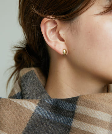 【SAPIR BACHAR】ブレイズピアス/GOLD