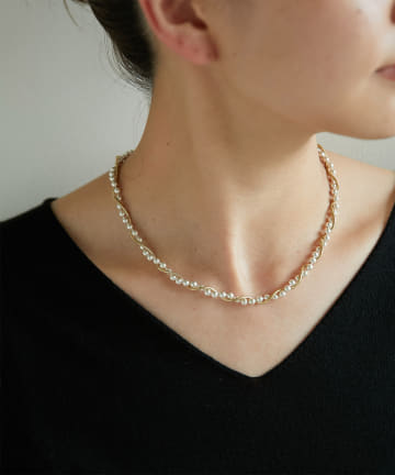 【SAPIR BACHAR】ツイストネックレス