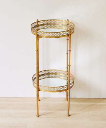 【PAL CLOSET限定再入荷】ミラートレーサイドテーブル