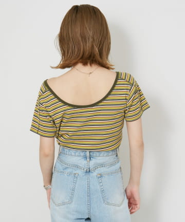 マルチボーダーTシャツ