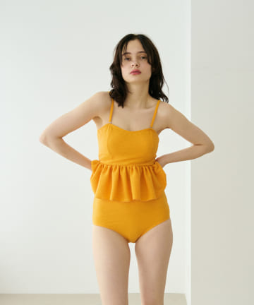 ペプラムスイムウェア