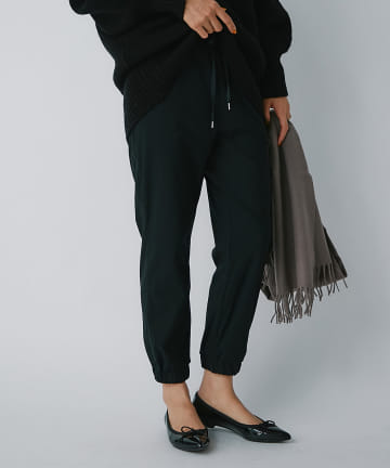 【穿くだけでトレンド・手洗い可】ドロストジョガーパンツ