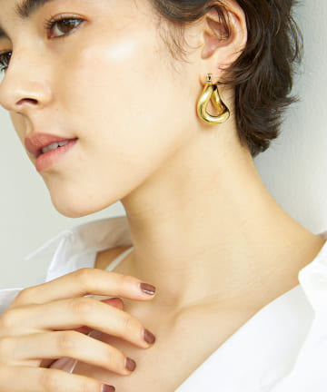 【LAURA LOMBARDI】フープピアス