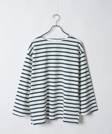 フレアスリーブボーダービッグTシャツ