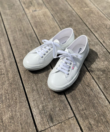 【SUPERGA(スペルガ)】レザースニーカー