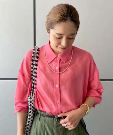 シアーボイルシャツ