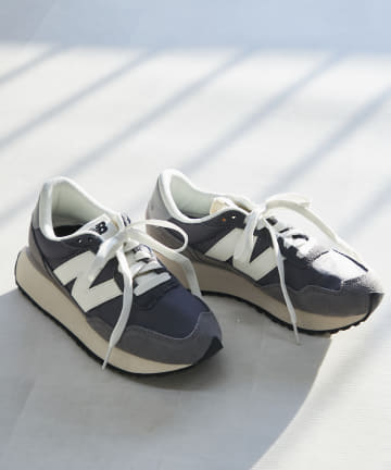 【今どきオフィスカジュアルにも・ニューバランス】WS237スニーカー(GY)