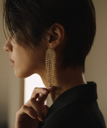 【GALENA/ガレナ】ビジューピアス