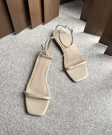 【GALENA/ガレナ】ストラップフラットサンダル