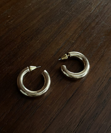 【RAHYA/ラヒヤ】VESTA SMALL HOOP ピアス