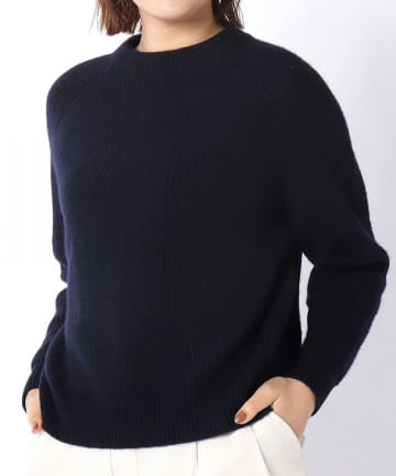 【DEMYLEE/デミリー】  カシミヤクルーニット