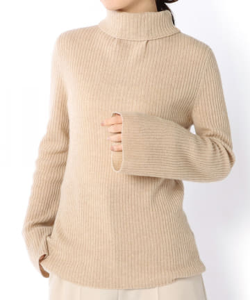 【DEMYLEE/デミリー】 カシミヤタートルニット