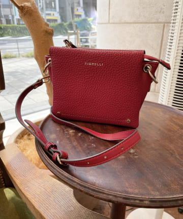 【FIORELLI/フィオレッリ】スクエアミニショルダー