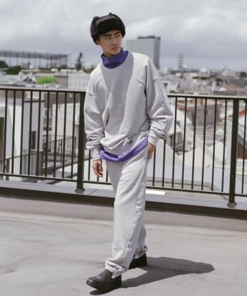 【WHIMSIC】FRENCH TERRY SWEAT PANTS