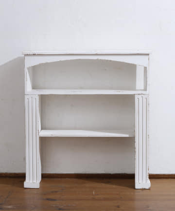 【shabby white】マントルピースシェルフ（ホワイト）